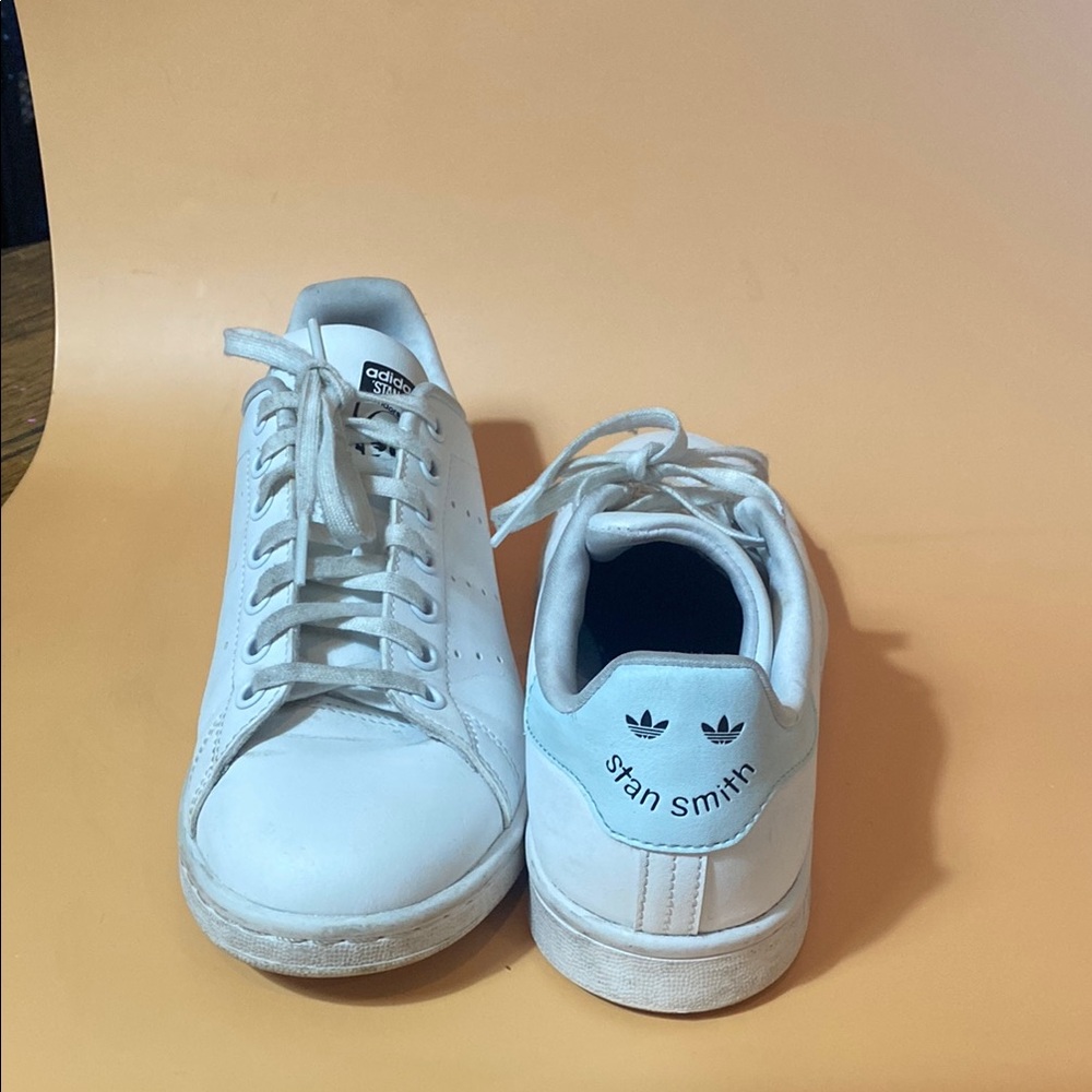 Adidas Stan Smith White Leather Shoes